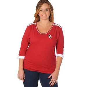 UG Apparel NCCA Oklahoma Roll Up Top